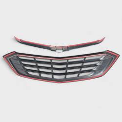 Trim Illusion - Trim Illusion ABS6502BLK Black Front Grille Overlay 18-21 Chevy Equinox - Image 3