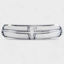 Trim Illusion - Trim Illusion ABS435 Chrome Front Grille Overlay for 14-20 Durango - Image 1