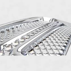 Trim Illusion - Trim Illusion ABS435 Chrome Front Grille Overlay for 14-20 Durango - Image 2