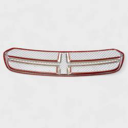 Trim Illusion - Trim Illusion ABS435 Chrome Front Grille Overlay for 14-20 Durango - Image 3