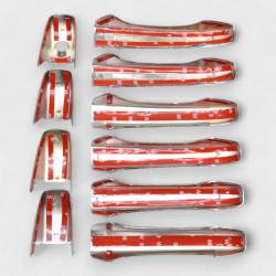 Trim Illusion - Trim Illusion DH187 Front/Rear Door Handle Covers Chrome for Grand Cherokee WK - Image 3