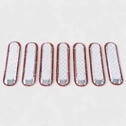 Trim Illusion - Trim Illusion ABS414 Chrome Front Grille Overlay for 07-18 Wrangler JK - Image 3