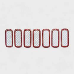 Trim Illusion - Trim Illusion ABS439 Chrome Front Grille Overlay for 15-19 Renegade - Image 3