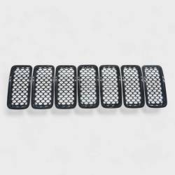 Trim Illusion - Trim Illusion ABS6503BLK Black Front Grille Overlay for 19-23 Jeep Renegade - Image 1