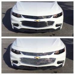 Trim Illusion - Trim Illusion ABS457 Chrome Front Grille Overlay 16-18 Chevy Malibu - Image 4
