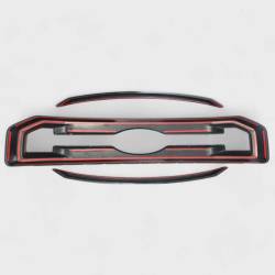 Trim Illusion - Trim Illusion ABS6510BLK Black Front Grille Overlay 20-22 Super Duty XLT - Image 3