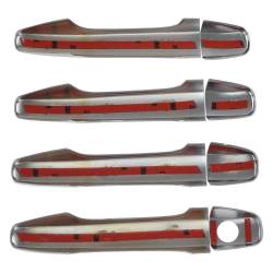 Trim Illusion - Trim Illusion DH202 Front/Rear Door Handle Covers Chrome for Prius/Sienna - Image 2