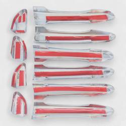 Trim Illusion - Trim Illusion DH297 Front/Rear Door Handle Covers Chrome for Hyundai Tucson - Image 3