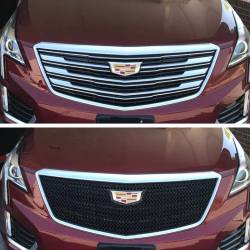 Trim Illusion - Trim Illusion ABS6483BLK Black Front Grille Overlay 17-19 Cadillac XT5 - Image 4