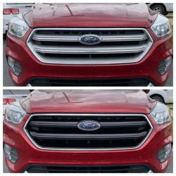 Trim Illusion - Trim Illusion ABS6484BLK Black Front Grille Overlay 17-19 Ford Escape - Image 4