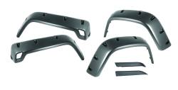 Rugged Ridge - Rugged Ridge 11630.10 All Terrain Fender Flare Kit 6" 6 Piece 97-06 Jeep Wrangle - Image 1