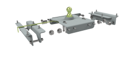 B&W Trailer Hitches - B&W Hitch GNRC816 Turnoverball Center ONLY Kit - Image 1