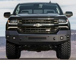 Steelcraft - Steelcraft 71-10420 Black Fortis Front Bumper for 16-18 Chevy Silverado 1500 - Image 1