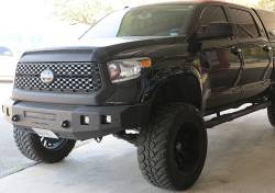 Steelcraft - Steelcraft 71-13380 Black Fortis Front Bumper for 07-21 Toyota Tundra - Image 1