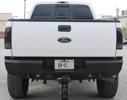 Steelcraft - Steelcraft 76-21370 Black Fortis Rear Bumper for 99-16 Ford Super Duty - Image 1