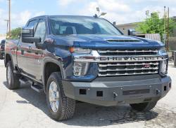 Steelcraft - Steelcraft 71-10447 Black Fortis Front Bumper 20-23 Chevy Silverado 2500/3500HD - Image 1