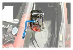 Steinjager - Steinjager A-Pillar Mount Side Mirror Kit-PB Blue for Wrangler JK J0044990 - Image 1