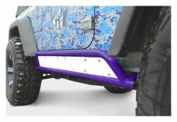 Steinjager - Steinjager Phantom Rock Sliders-Sinbad Purple for Wrangler JK 2dr J0044909 - Image 2