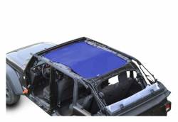 Steinjager - Steinjager Teddy Top Mesh Extended Bikini-Blue for Wrangler JL 4DR J0048109 - Image 2