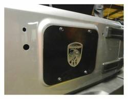 Steinjager - Steinjager Spare Tire Carrier Delete Plate-Text Black for Wrangler JK J0043936 - Image 3