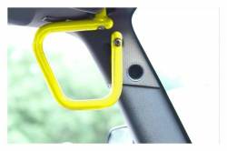 Steinjager - Steinjager Front Rigid Style Grab Handles-Neon Yellow for Jeep JK J0046503 - Image 1