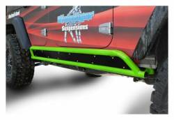 Steinjager - Steinjager Phantom Rock Sliders-Neon Green for Wrangler JK 4dr J0044887 - Image 1
