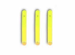 Steinjager - Steinjager Outer Door Handle Trim-Neon Yellow 3pc. Kit for Jeep JK J0046548 - Image 2