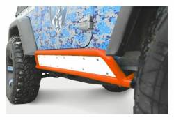 Steinjager - Steinjager Phantom Rock Sliders-Fluorescent Orange for Jeep JK 2dr J0044898 - Image 2