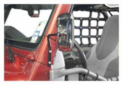 Steinjager - Steinjager A-Pillar Mount Side Mirror Kit Black for Wrangler TJ J0047281 - Image 2