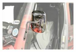Steinjager - Steinjager A-Pillar Mount Side Mirror Kit-Gray Hammer for Wrangler JK J0044997 - Image 1