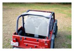 Steinjager - Steinjager Teddy Top Truckster Mesh Bikini-White for Wrangler TJ J0043628 - Image 1