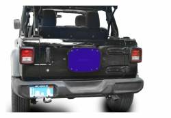 Steinjager - Steinjager Spare Tire Carrier Delete Plate-SW Blue for Wrangler JL J0048213 - Image 1