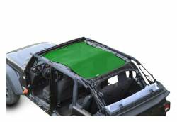 Steinjager - Steinjager Teddy Top Mesh Extended Bikini-Green for Wrangler JL 4DR J0048112 - Image 1