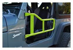 Steinjager - Steinjager Front Tubular Trail Doors-Gecko Green for Wrangler TJ J0046489 - Image 2