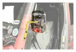 Steinjager - Steinjager A-Pillar Mount Side Mirror Kit-Lemon Peel for Wrangler JK J0044991 - Image 1
