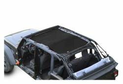 Steinjager - Steinjager Teddy Top Mesh Extended Bikini Black for Wrangler JL 4DR J0048106 - Image 2