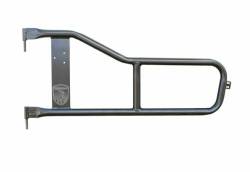 Steinjager - Steinjager Front Tubular Trail Doors Black for Wrangler YJ J0043574 - Image 1