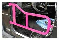 Steinjager - Steinjager Front Tubular Trail Doors-Hot Pink for Wrangler YJ J0046520 - Image 4