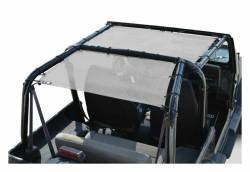 Steinjager - Steinjager Teddy Top Mesh Rear Bikini-White for Wrangler YJ J0045507 - Image 2