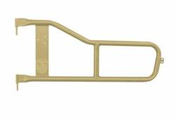 Steinjager - Steinjager Front Tubular Trail Doors-Mil. Beige for Jeep Scrambler J0045396 - Image 1