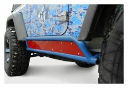 Steinjager - Steinjager Phantom Rock Sliders-Playboy Blue for Wrangler JK 2dr J0044901 - Image 2