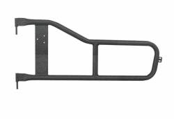 Steinjager - Steinjager Front Tubular Trail Doors-Text Black for Jeep Scrambler J0045397 - Image 1