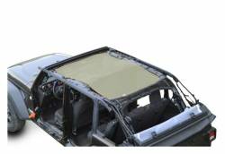 Steinjager - Steinjager Teddy Top Mesh Extended Bikini Tan for Wrangler JL 4DR J0048111 - Image 1