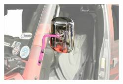 Steinjager - Steinjager A-Pillar Mount Side Mirror Kit-Pinky for Wrangler JK J0044993 - Image 1