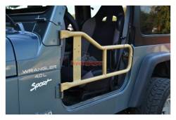 Steinjager - Steinjager Front Tubular Trail Doors-Military Beige for Wrangler TJ J0040994 - Image 1