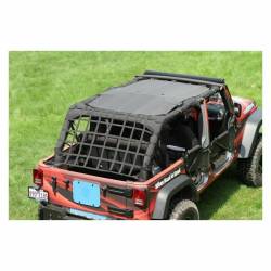 Steinjager - Steinjager Teddy Top Mesh Extended Bikini Black for Jeep JK 4DR J0041320 - Image 1