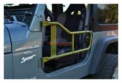 Steinjager - Steinjager Front Tubular Trail Doors-Locas Green for Wrangler TJ J0040993 - Image 1