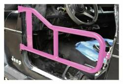 Steinjager - Steinjager Front Tubular Trail Doors-Pinky for Wrangler YJ J0043581 - Image 4