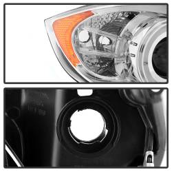 Spyder Auto - Spyder Auto 5009012 Chrome/Clear LED Halo Projector Headlights - Image 5