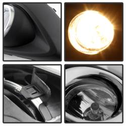 Spyder Auto - Spyder Auto 5077776 Halogen Black/Clear Fog Lights for 14-16 Mazda 3 - Image 4